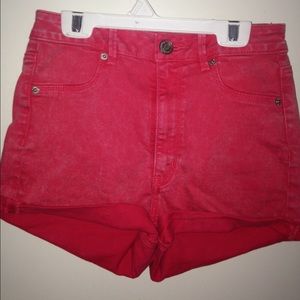 Highwaisted AE Jean Shorts