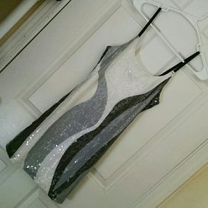 Guess sequin mini dress