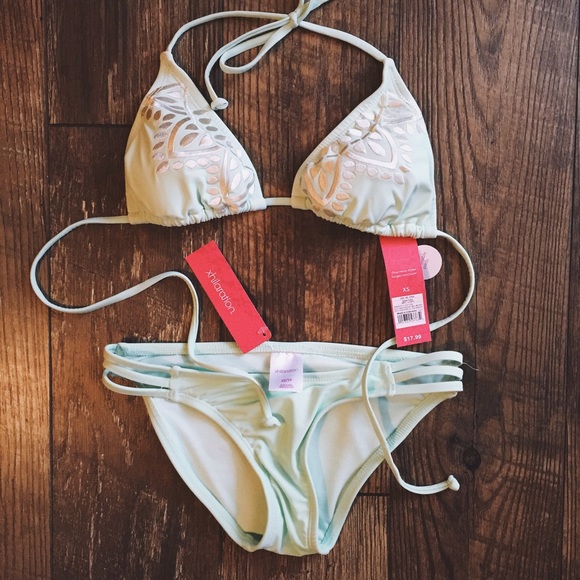 • Embroidered Swim Suit •