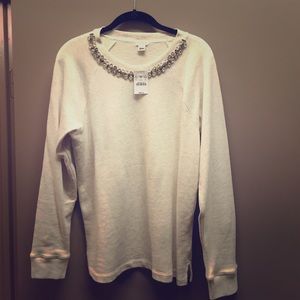 J.Crew Jeweled Sweater