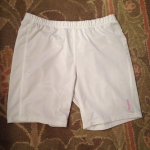 reebok girls spandex/ running shorts