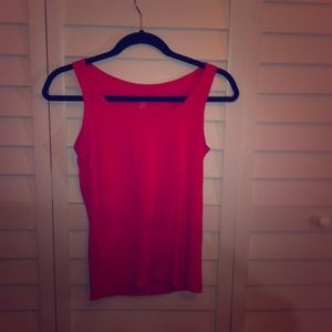 Simple pink/orange Calvin Klein tank top