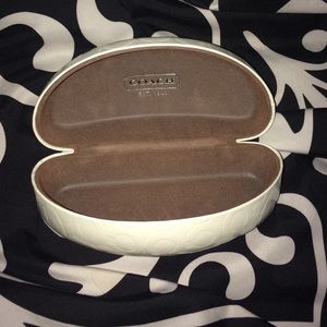 Large Coach sunglasses case