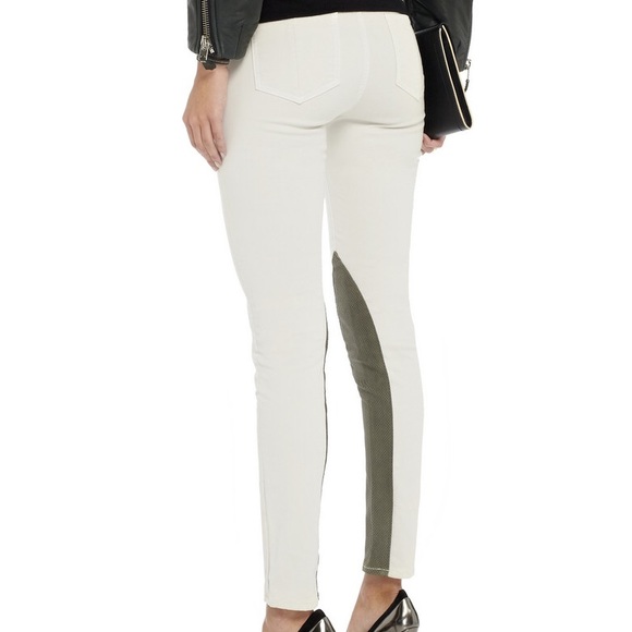 HP🎉 BNWT Rag and Bone Jodhpur leather panel jeans - Picture 3 of 4