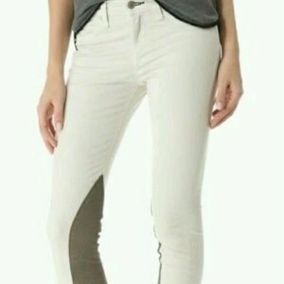 HP🎉 BNWT Rag and Bone Jodhpur leather panel jeans - Picture 4 of 4