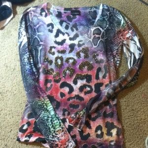 Day trip cheetah shirt