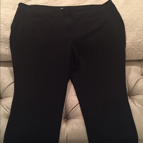 Plus Size Black Dress Pants Vince Camuto Size 24W