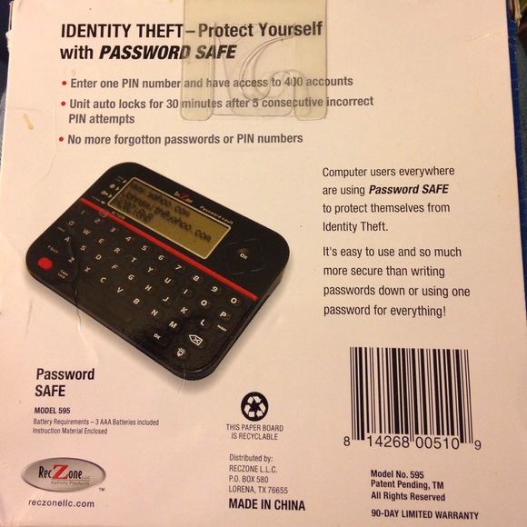 Password safe - Picture 2 of 2