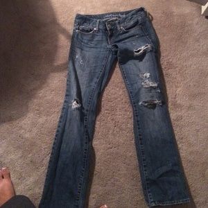 Reg ripped  jeans