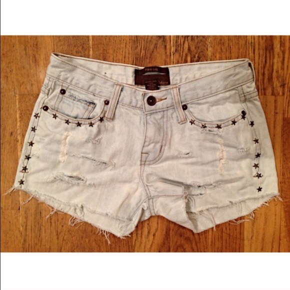 High Waisted Shorts with Stars