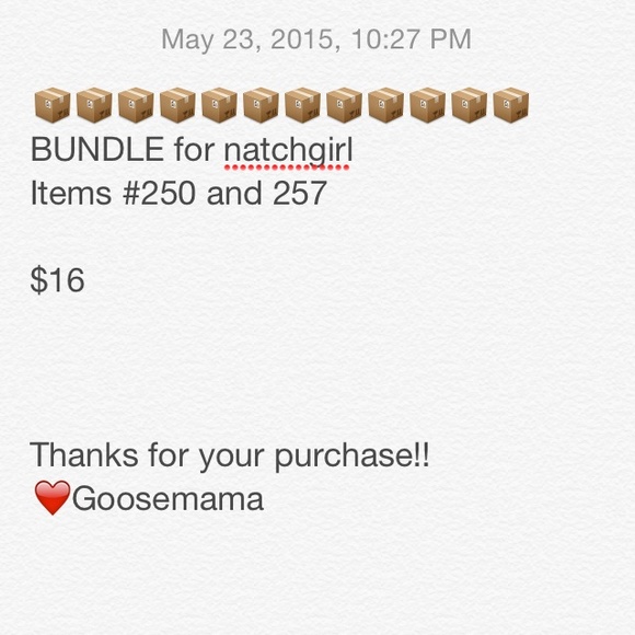 Bundle for natchgirl