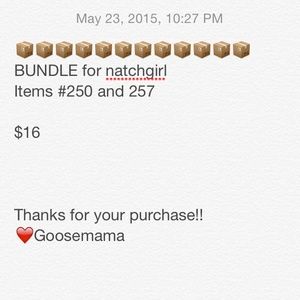 Bundle for natchgirl