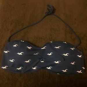 Hollister Navy Blue Bikini