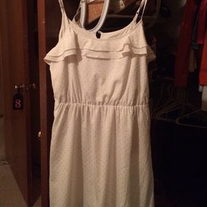 Lauren Conrad white strappy dress