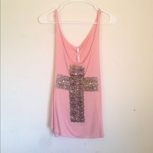 Spaghetti strap tank top