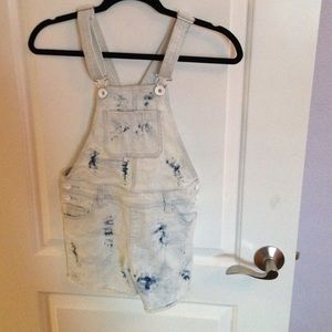 Justice brand NWOT overalls in girls 12 Regular