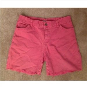 Pink High Waisted Shorts