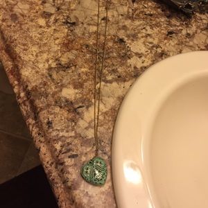 Turquoise heart necklace