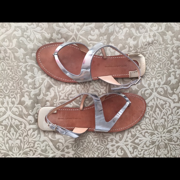 Diane von Furstenberg sandals size 10