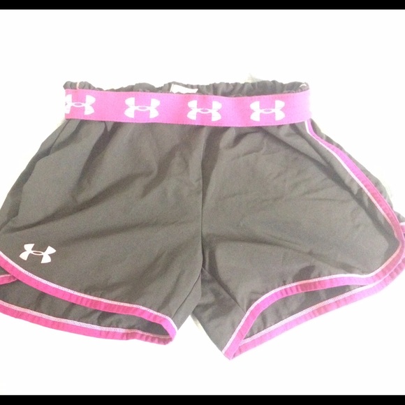 Under Armour Running Shorts Magenta/Black