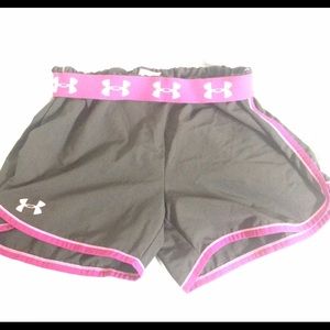 Under Armour Running Shorts Magenta/Black
