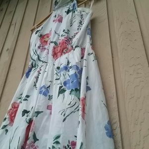 Vintage Plus Sized Floral Summer Dress