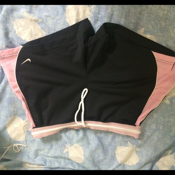 Pink/Black Nike Training Shorts