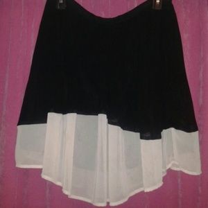 Flowy Colorblock Skirt