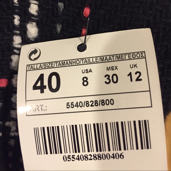 Zara Black Plaided Blazer - Picture 3 of 4