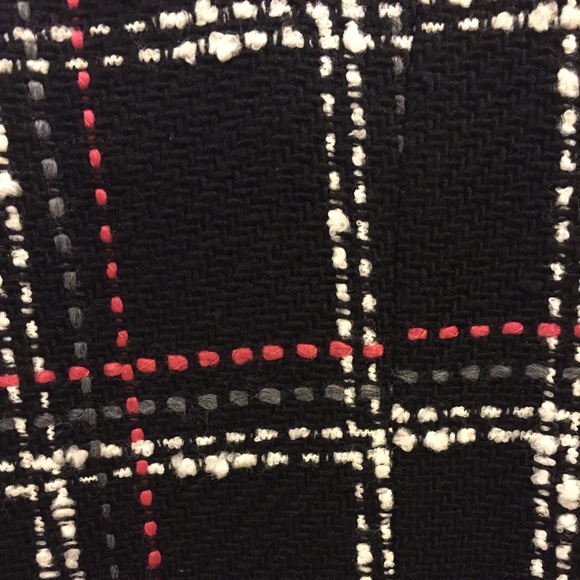 Zara Black Plaided Blazer - Picture 4 of 4