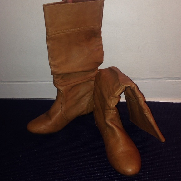 Steve Madden Cindi Leather Boots
