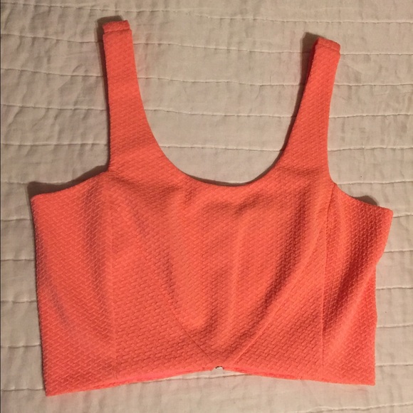 ASTR Coral Crop Top- Small