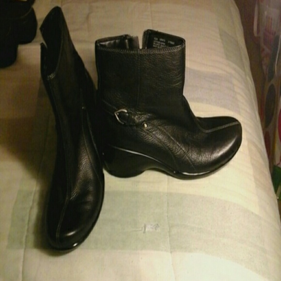 black boots