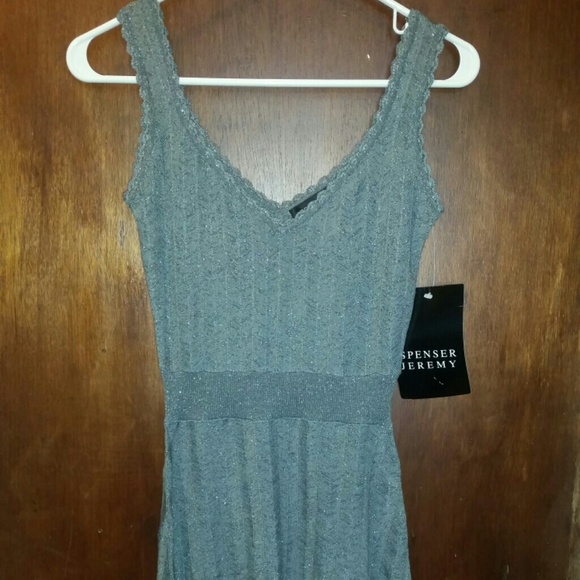 Spense shimmer tank dress