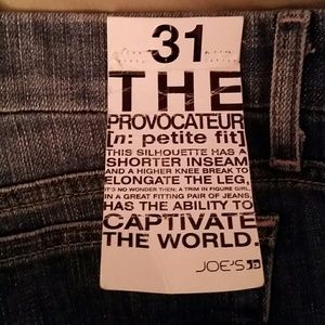 Joe's Provocateur Jeans Size 31
