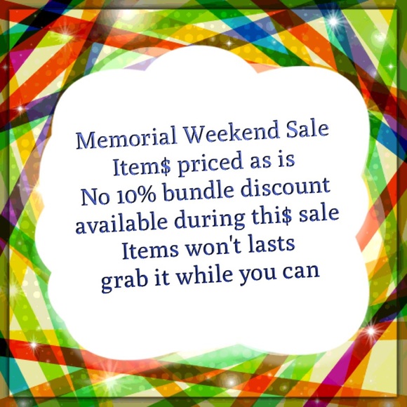 Memorial Weekend Sale