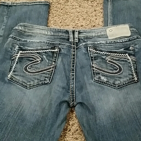 Silver jeans