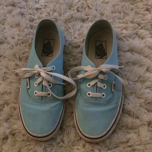 Light blue vans