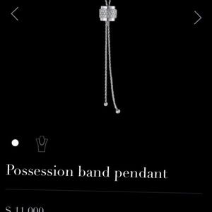 PIAGET pendant 18k White gold with diamonds