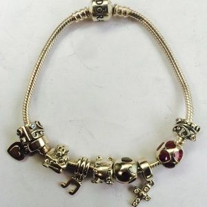 925 silver pandora bracelet