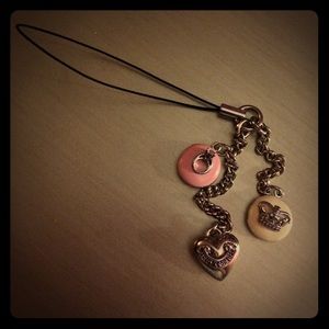 Juicy Couture Keychain/Phone Charm
