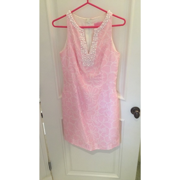 *SOLD* Lilly Pulitzer Airy Shift Dress - Picture 3 of 3