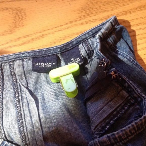 Denim Skater Skirt 👓 - Picture 3 of 3