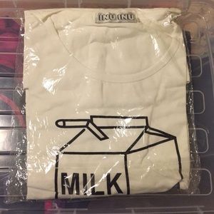 inu inu milk tee