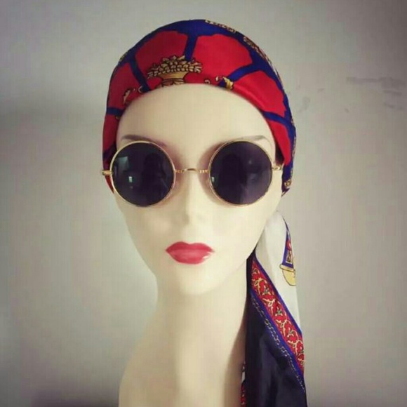 Mysterious vintage silk scarves