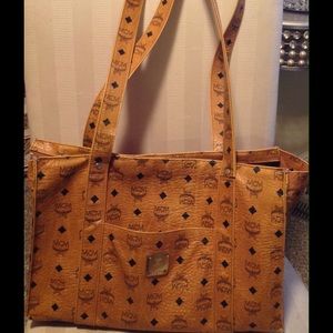 PRICE SLASH!  MCM authentic, vintage large tote