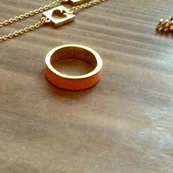 Kate spade orange ring