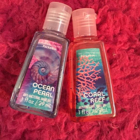 Bath&BodyWorks Coral Reef & Ocean Pearl Pocketbacs