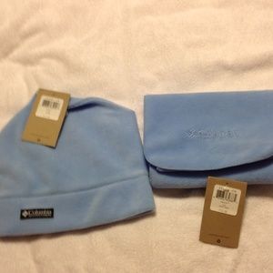 Columbia...fleece hat and scarf