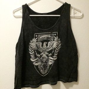 Forever 21 Grey Muscle tank